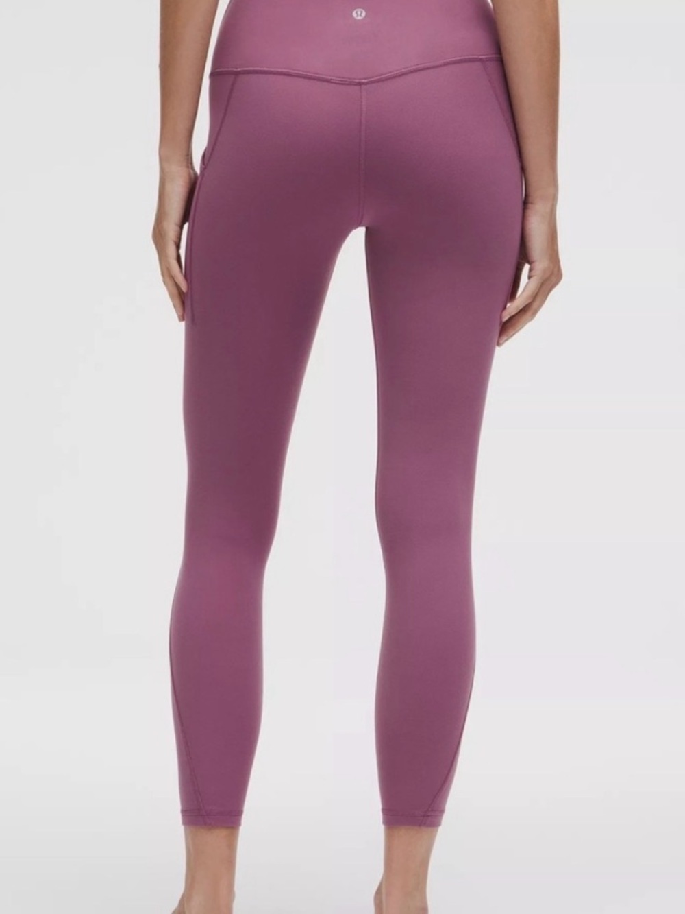 Lululemon Athletica Women’s Leggings Align HR High Rise 25"Pockets Mystic purple - Picture 2 of 6